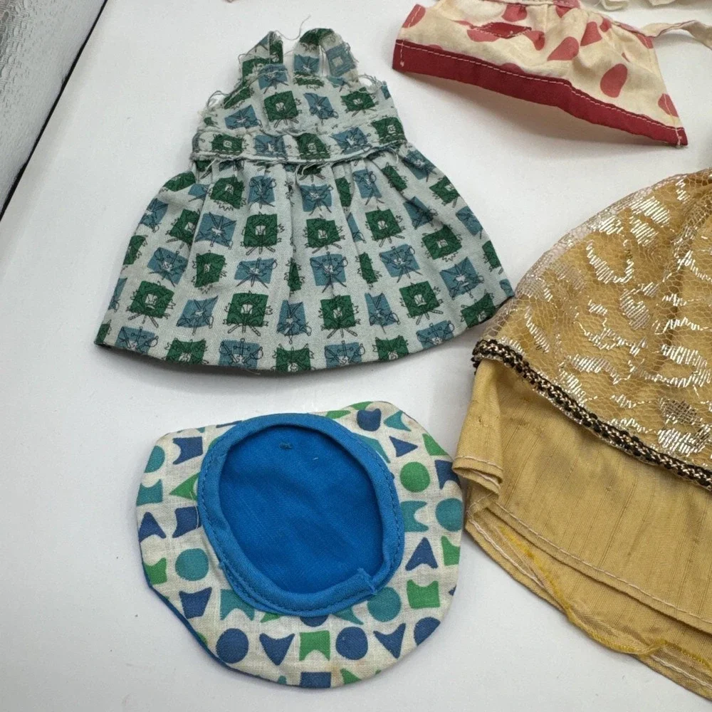 Vintage Barbie Clone‎ Mod Clothing Outfits 60s 70s Lot - Needs Love